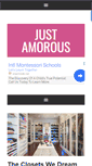 Mobile Screenshot of justamorous.com